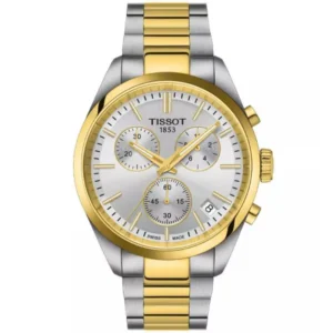 TISSOT Men’s Quartz Swiss Made Two-tone Stainless Steel Silver Dial 40mm Watch T150.417.22.031.00