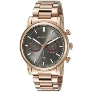 Michael Kors Men’s Quartz Stainless Steel Grey Dial 43mm Watch MK8370